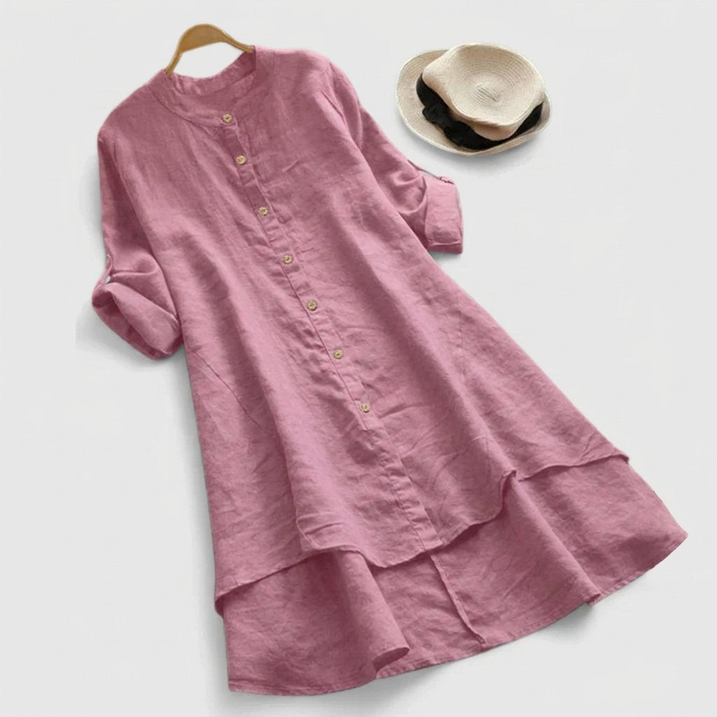 ladies linen shirt dresses Ava